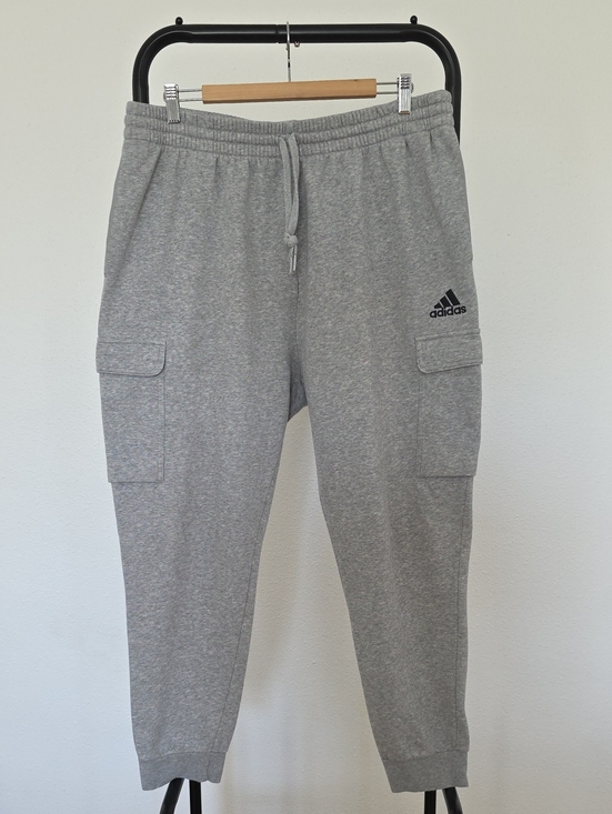 adidas Other - Adidas Mens Heather Gray Cargo Sweatpants. XXL.